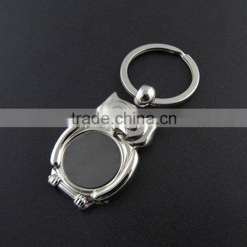 Custom Rubber Name 3d Keychains Owl Keychain