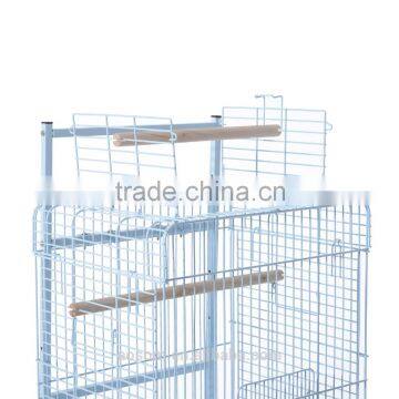 Pawhut 58" White Garden Decor Metal Bird Cage photo-4