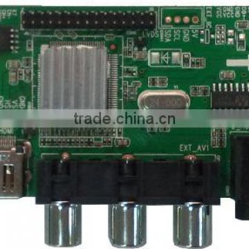 China Brand FHD LCD TV LVDS Cable Connection Panel driver board and Mother Board