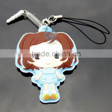 Functional 3d Promotional pvc keychain