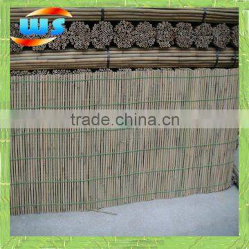 Bamboo fence with string