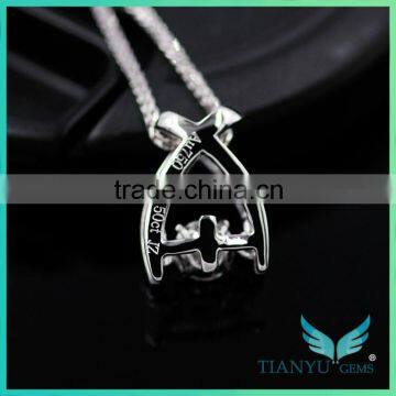 Moissanite Diamond Pendant Designs, 0.5CT VVS Clarity Moissanite Diamond Pendant Set for Women photo-2