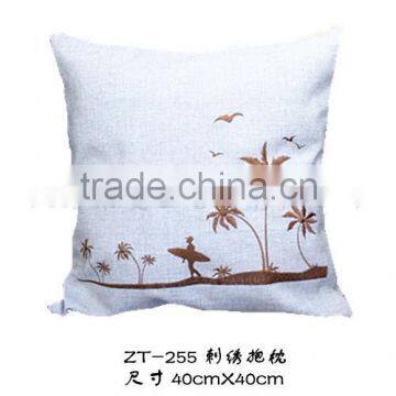 Custom Printed Custom Size Embroidery Plain Linen Pillow Covers photo-5