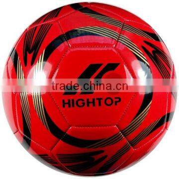 cheap size 5 promotion shiny soccer ball /wholesale soccer ball /football factory