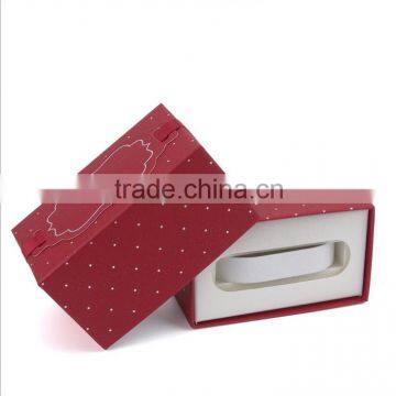 The Chinese Factory Wholesale Custom Cheap Cardboard Boxes, Watches Red Beautiful Gift Box photo-3