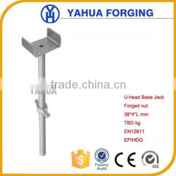 Scaffolding Adjustable U-head Screw Base Jack