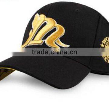 China Supplier 100% Cotton Twill Big Fashion Flat Embroidery Design Baseball Cap With Hook and Loop Back photo-2