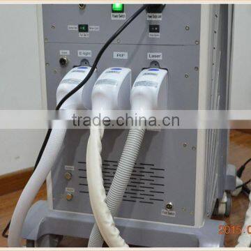 Professional Salon Use Vertical 3 in 1 Skin Rejuvenation Machine/laser Tattoo Removal Machine/ Laser Hair Removal Machine