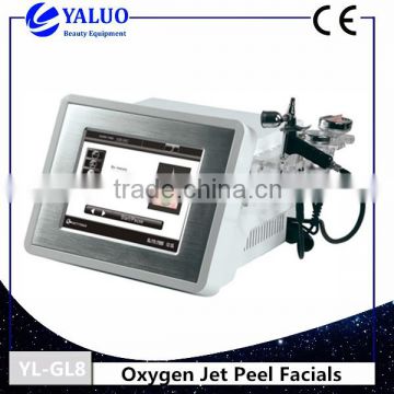 Oxygenated Water Machine Oxygen Jet Peel Machine With Photon Light For Skin Tightening Skin Rejuvenation