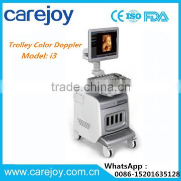 Trolley ultrasound scanner Color doppler ultrasound system (optional 4D)