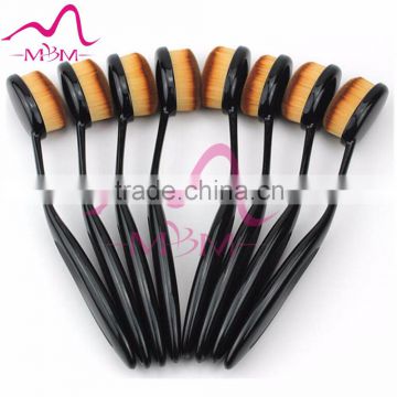 2016 oval go pro makeup brush private label kit export to German