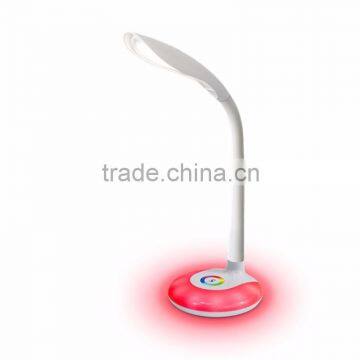 2016 Amazon top sale dimmable eye-protection LED desk Lamp with USB port