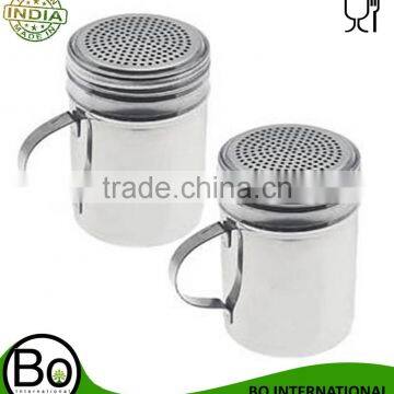 Salt Shaker Dredge with Handle , Set of 2
