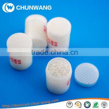 desiccant canister for pharmaceutical packaging