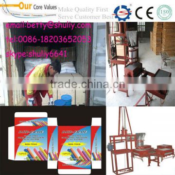 professional colorful school chalk machine/chalk moulding machine/school chalk making machine