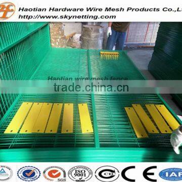 powder coating canada square pipe frame welded wire mesh temporary fence