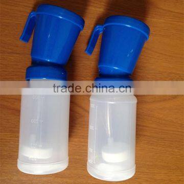 300ml Plastic Return Teat Dipper Cup for Cow