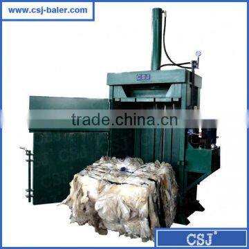 Manual value control U type platen film baling machine
