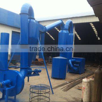 Large capacity wood sawdust dryer / hot air dryer / drying machine for pellet briquette production line