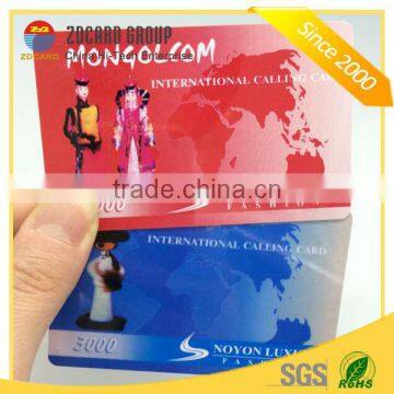 Customized Printing Plastic Scrach Card