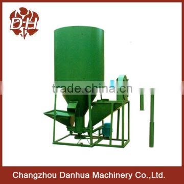 2015 Best selling animal feed crusher and mixer hammer mill/professional feed machine