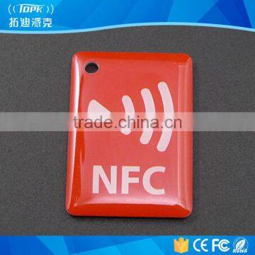 custom suit small nfc active rfid label for access control