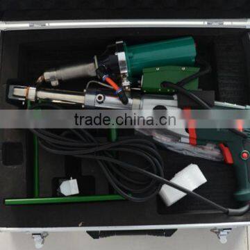 plastic extrusion welding gun geomembrane extruder machine