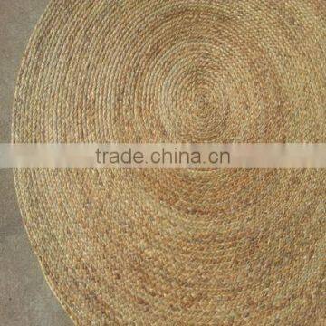 Round Sea Grass Carpet/water Hyacinth Carpet photo-3