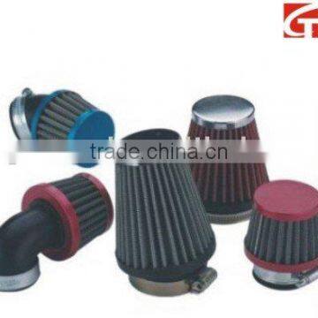 performance air filter,universal air filter, racing parts,mini bike air filter,pocket bike air filter,cone filter