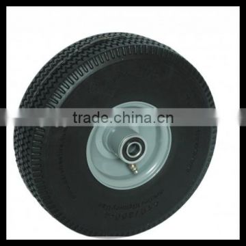 4.10/3.5-4 PU sack hand truck wheel