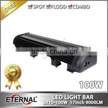100W 17inch Led Light Bar 4WD off Road Truck Tractor Forklift Police Emergency Vehicles Light Bar Driving Lamp photo-4
