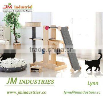 Luxury Delux Wooden Cat Tree Tower for Sale photo-4