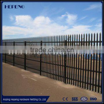 Cheap Wrought Iron Spear Top Steel Palisade Panel Security Fence From China Anping photo-3