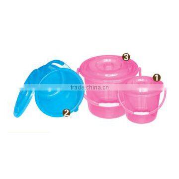 hot sale cheap plastic bucket with three size