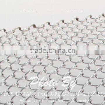 BLACK UV Treated PVC Coated Chain Link Fence Mesh photo-5