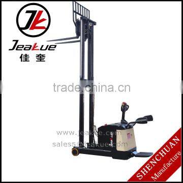 Best price 1.2T fork reach electric stacker Jeakue ES12