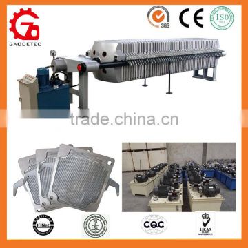 High Quality Cast Iron Automatic Chamber Filter Press