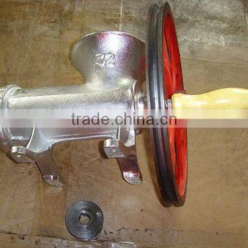 NO 10 Cast Iron Tin Plated Meat Mincer photo-5