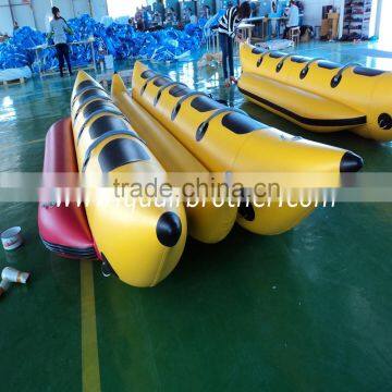 4.5m pvc material inflatable banana boat