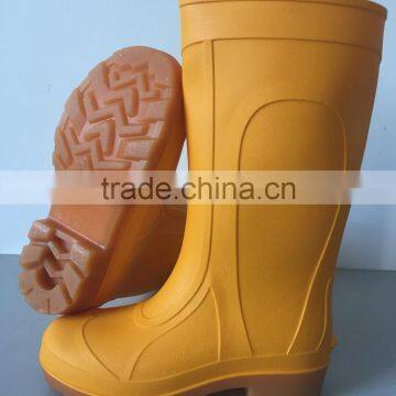 yellow safety rain boots for men