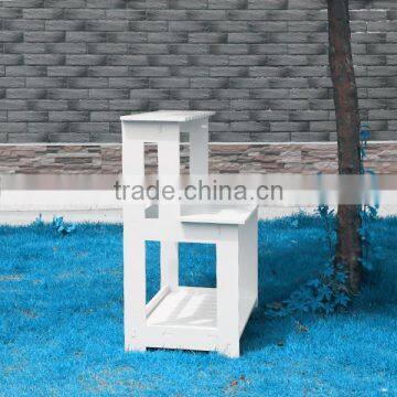 WPC Garden Decoration Flower Shelf photo-4