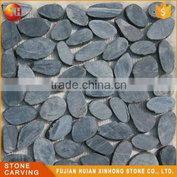 Flat Gray Decoration Lava Landscape Pebble Stone photo-6