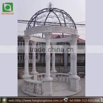 Garden Decoration Stone Marble Pavilion Gazebo photo-1