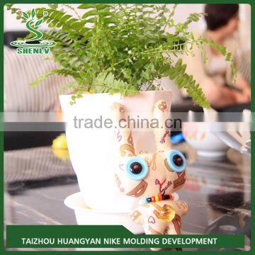 China new innovative product high quality plastic flower pot from alibaba shop