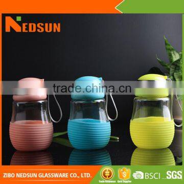 Popular glass water bottle insulated sleeve