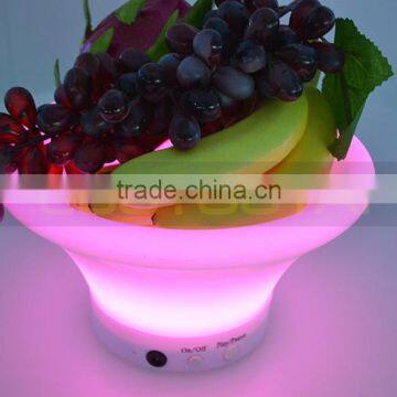 remote control lights up high quality LED fruit tray