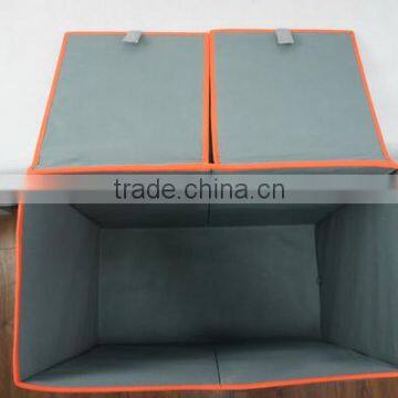 Felt & Non-woven Collapsible Double Laundry Basket photo-2