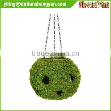 Hanging Moss Planter , Moss Flower Pot , Moss Brackets photo-3