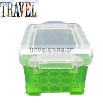 Custom Logo Promotional Plastic Storage Box With Interlock Lid photo-5