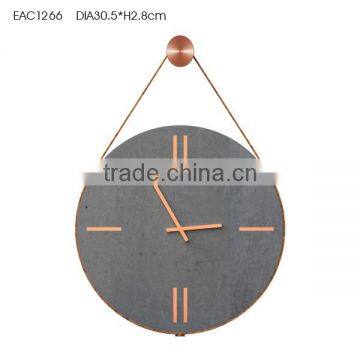 Originality concrete and wood wall clock Wholesale